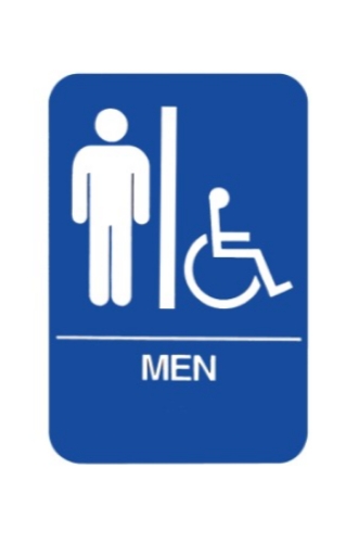 HS 9070 01 - ADA Sign with Braille Translation